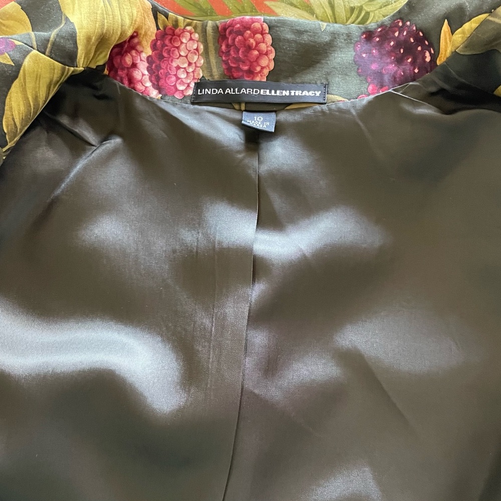 🍓HP🍓Ellen Tracy Silk and Wool Jacket - Picture 9 of 13